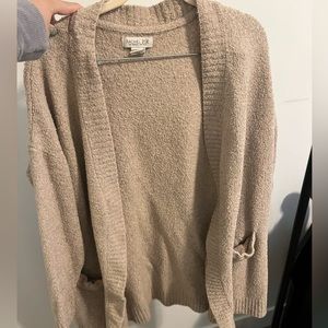 Brown cardigan